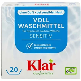 Klar Vollwaschmittel Pulver 1,1 kg 20 WL