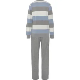 vivance dreams by lascana Pyjama grau-blau 32/34