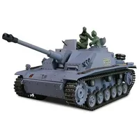 AMEWI RC-Panzer Sturmgeschütz III R&S 2,4GHZ RTR blau (1:16)