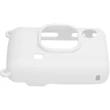 Sofortbildkamera-Schutzhülle, Silikonhülle für LIPLAY, Weiches Gehäuse, Körperhaut, Schützende Kamerahülle für Sofortbildkamera-Zubehör (White)