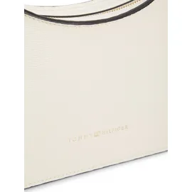 Tommy Hilfiger TH Modern Crossover Umhängetasche Kunstleder Beige/Weiß