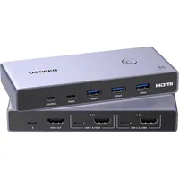 UGREEN Kvm Switch 2 In 1 Out