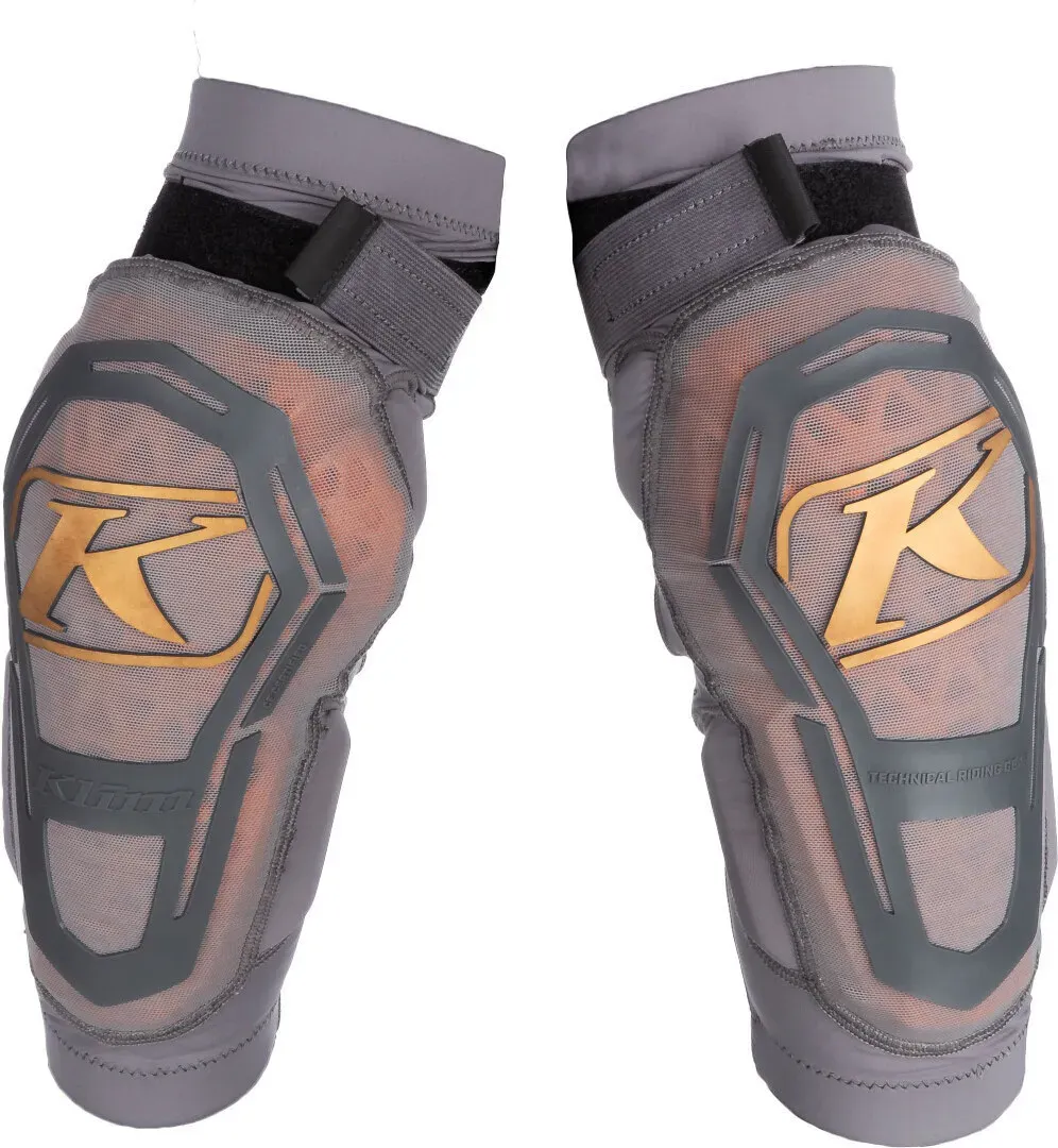 Klim Tactical Ellenbogenprotektoren, grau, Größe S M für Männer