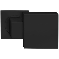 Karcher Haustürknopf EK550 GRQ 83, Knopf mit quadrat. Rosette, Kosmos Schwarz