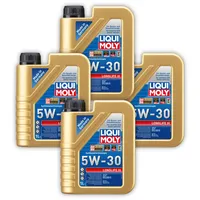 4x 1L LIQUI MOLY 20646 Motoröl Longlife III 5W-30 Motorenöl Motor Öl