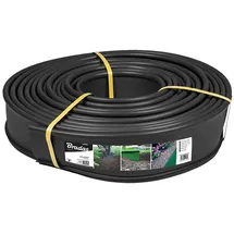 Bradas Gerade Rasenbegrenzung 18 m x 12,5 cm schwarz