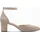 Marco Tozzi Riemchenpumps für Damen, beige, Größe 41 EU