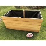 Gartenwelt Riegelsberger Elegantes Hochbeet 220 x 80 x 71 cm Braun
