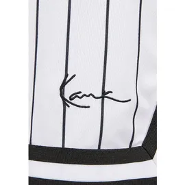 Karl Kani KM-PS011-002-02 Small Signature Pinstripe Mesh Short - Schwarz