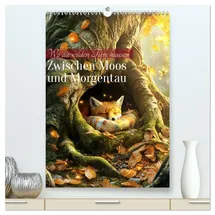 Calvendo Zwischen Moos und Morgentau (hochwertiger Premium Wandkalender 2026 DIN A2 hoch), Kunstdruck in Hochglanz: