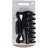 Solida Wasserwellklammer rutschfest Schwarz 10 cm