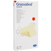 Grassolind Salbenkompressen 10x20 cm steril