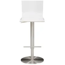 Mayer Sitzmöbel Barhocker myHENRI 39,5 x 55-81,5 cm Weiß