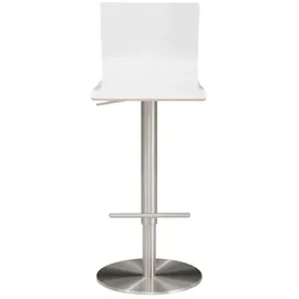 Mayer Sitzmöbel Barhocker myHENRI 39,5 x 55-81,5 cm Weiß