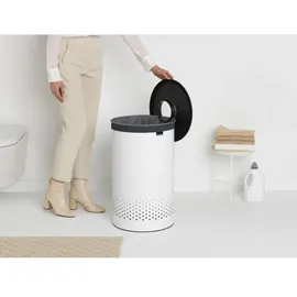 Brabantia 60 l Wäschekorb Weiß