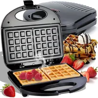 Waffeleisen Waffelautomat fur Belgische 750 Watt Waffeln Maker Klassische Retoo