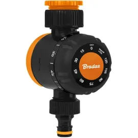 Bradas Bewässerungsuhr 120 min 1"/3/4" schwarz