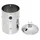 Alessi Küchendose rund silber 11,4 cm 1,14 l