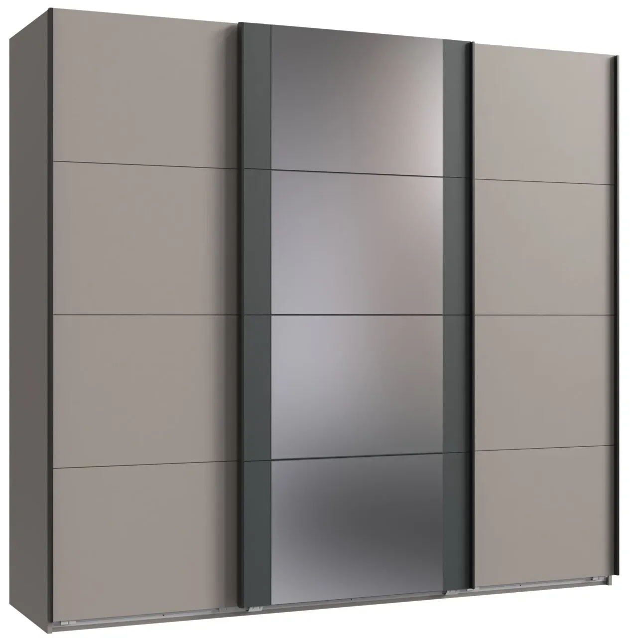 Z2 Schwebetürenschrank 3-trg. BERN - B/H/T ca. 225.00x208.00x64.00