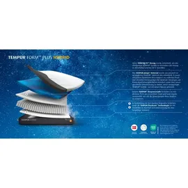 Tempur TEMPUR® TEMPUR FORMTM Plus-Matratze Hybrid Taschenfederkern 180 x 210 cm