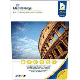 MediaRange Fotopapier A4 135g, 100 Blatt