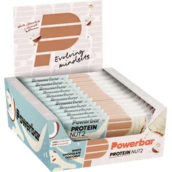 Powerbar Protein Nut2 White Chocolate Coconut 12x(2x22.5g) - High Protein Riegel EINHEITSFARBE 12 x 45 g