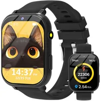 clleylise Smartwatch Kinder, Kinder Smartwatch mit 18 Spielen, Schlafverfolgung und Schrittzähler, integrierte Kamera, dynamische Wallpapers, Wecker und Taschenlampe, Jungen und Mädchen