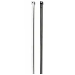 Kabelbinder mit Stahlzunge, BxL 3,6 x 140mm, Kabelbaum-ø2-29mm