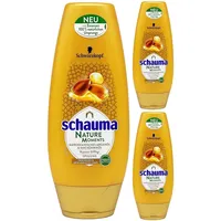 Schauma Nature Moments Spülung mit Arganöl & Macadamiaöl 3x 250ml