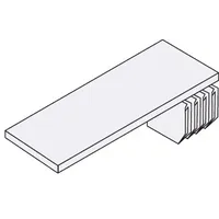 BISLEY Fachboden Metall 914 x 400 mm Lichtgrau