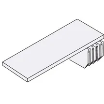 BISLEY Fachboden Metall 914 x 400 mm Lichtgrau