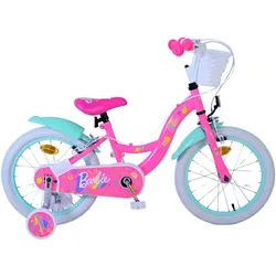 VOLARE BICYCLES Kinderfahrrad Barbie, 16  Zoll, ohne Rücktrittbremse 16