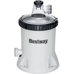 Bestway Filterpumpe Polysphere | 5,6 m3/h Leistung | inkl. 240 g Polysphere Filterbälle