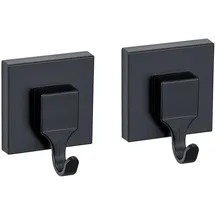 Wenko Wandhaken Quadro Schwarz