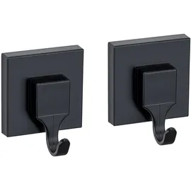 Wenko Wandhaken Quadro Schwarz