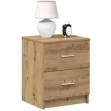 vidaXL Nachtschrank Olin 40 x 36 x 50 cm Braun