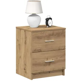 vidaXL Nachtschrank Olin 40 x 36 x 50 cm Braun