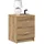 vidaXL Nachtschrank Olin 40 x 36 x 50 cm Braun