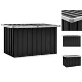 vidaXL Gartenbox Anthrazit 109x67x65 cm