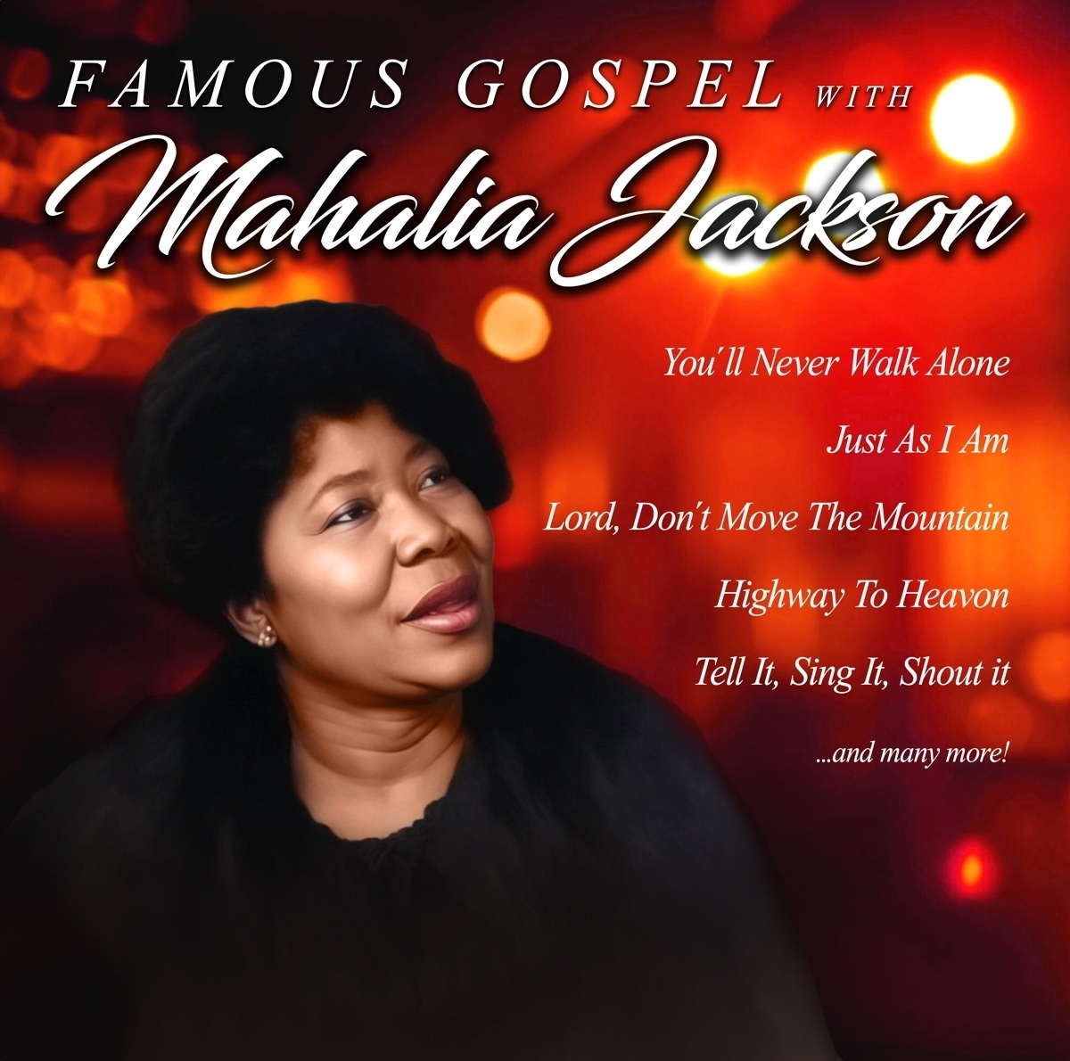 Famous Gospel With Mahalia Jackson - Mahalia Jackson. (CD)