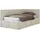 MKS JUGENDBETT ARVO 90/200 - Beige Strukture - Foam-Matratze - Rechts Seite