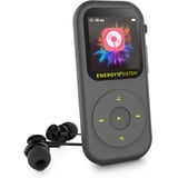 Energy Sistem Handy MP4-Player (16 GB, Bluetooth, integriertes FM-Radio, microSD 128 GB) Grau