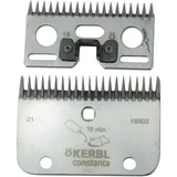 Kerbl Oster Schermesser-Set AR2 (passend für Schermaschinen constanta AR2, constanta1, constanta2 (Hund), Tierhygiene