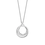 Orolino Kette mit Anhänger Gold 585 weiß