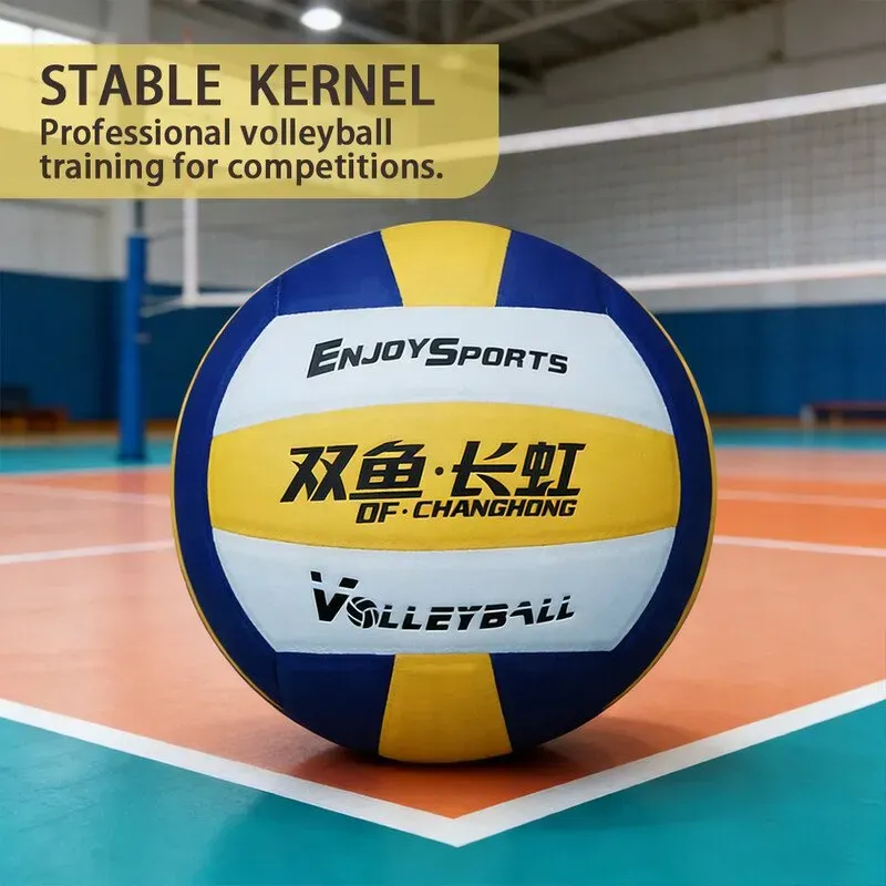 Double Fish Changhong VC500P Volleyball, Größe 5, Mikrofaser, Trainings-/Prüfungsgebrauch