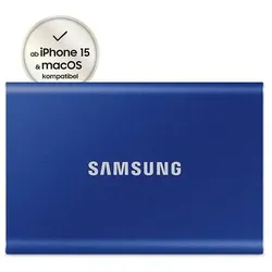 Samsung Portable SSD T7 1TB für PC/Mac (blue)