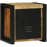 VidaXL Badezimmer-Wandschrank 40x30x40 cm Massivholz Grobe Mango