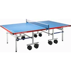 JOOLA Outdoor Tischtennisplatte Aluterna - Profi Tischtennistisch 6 MM Aluminium - Oberfläche Wetterfest - Klappbares Untergestell