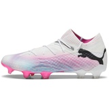 Puma FUTURE 7 Ultimate FG/AG PUMA WHITE-PUMA BLACK-POISON P, 47