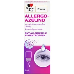 Doppelherz Pharma ALLERGO-AZELIND 6 ml Augentropfen